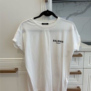 Balmain White T-Shirt